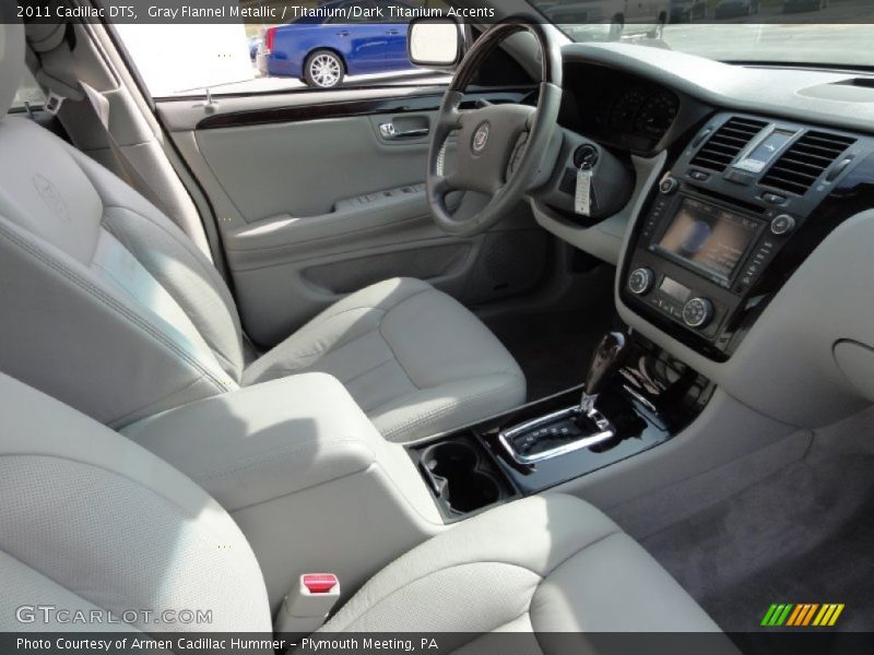 Gray Flannel Metallic / Titanium/Dark Titanium Accents 2011 Cadillac DTS