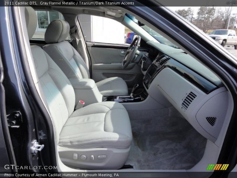 Gray Flannel Metallic / Titanium/Dark Titanium Accents 2011 Cadillac DTS
