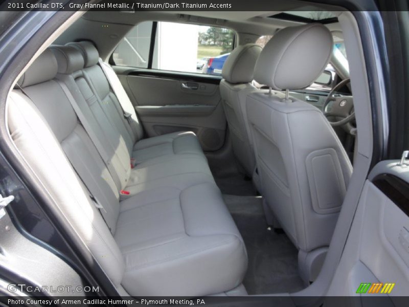 Gray Flannel Metallic / Titanium/Dark Titanium Accents 2011 Cadillac DTS