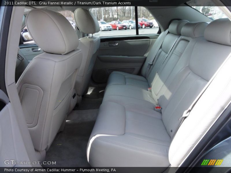 Gray Flannel Metallic / Titanium/Dark Titanium Accents 2011 Cadillac DTS