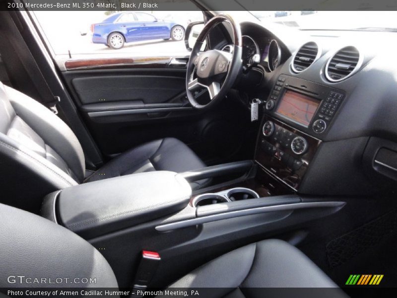 Black / Black 2010 Mercedes-Benz ML 350 4Matic