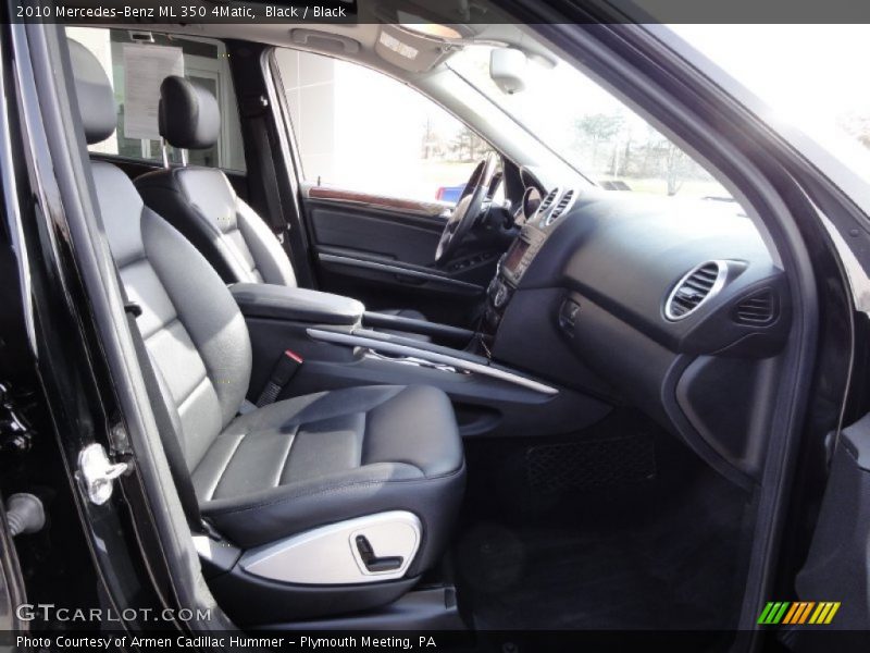 Black / Black 2010 Mercedes-Benz ML 350 4Matic