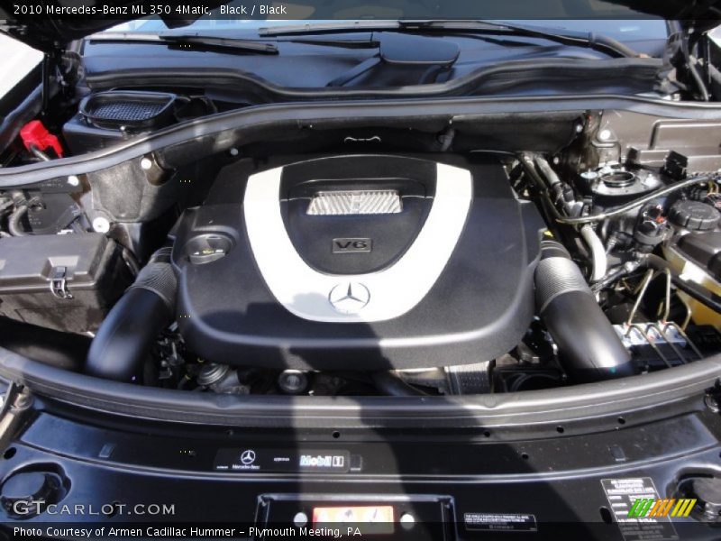 Black / Black 2010 Mercedes-Benz ML 350 4Matic
