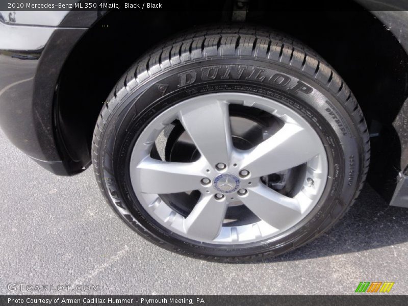 Black / Black 2010 Mercedes-Benz ML 350 4Matic