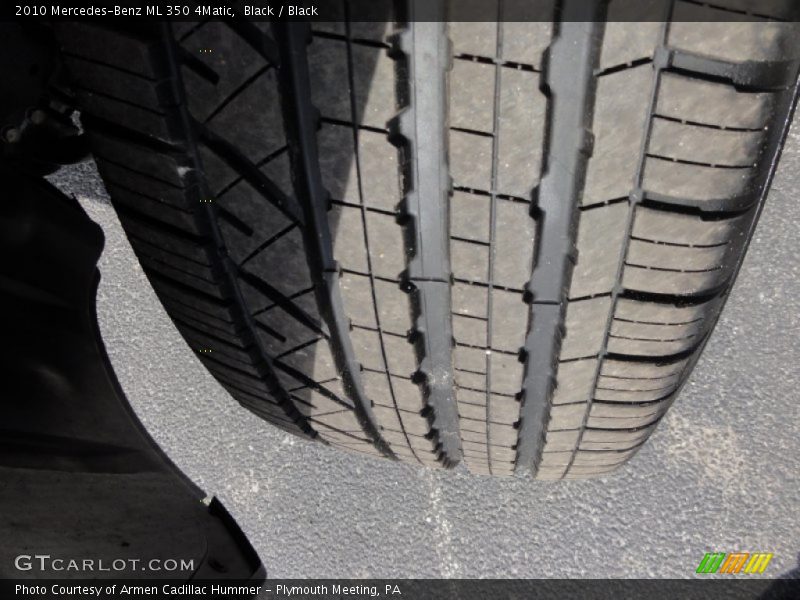 Black / Black 2010 Mercedes-Benz ML 350 4Matic