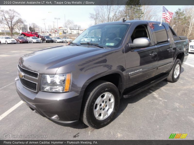Taupe Gray Metallic / Ebony 2010 Chevrolet Avalanche LT 4x4