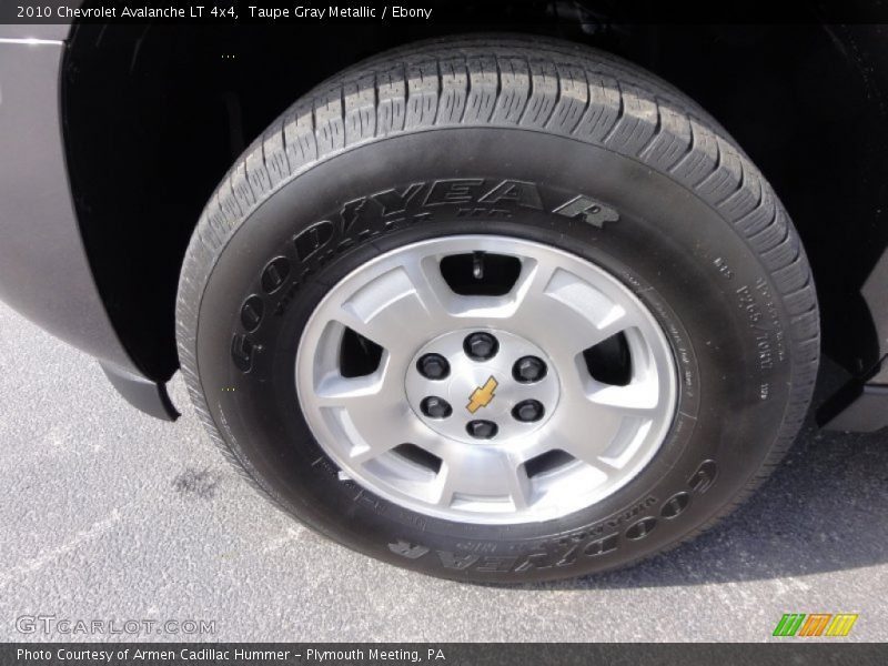 Taupe Gray Metallic / Ebony 2010 Chevrolet Avalanche LT 4x4