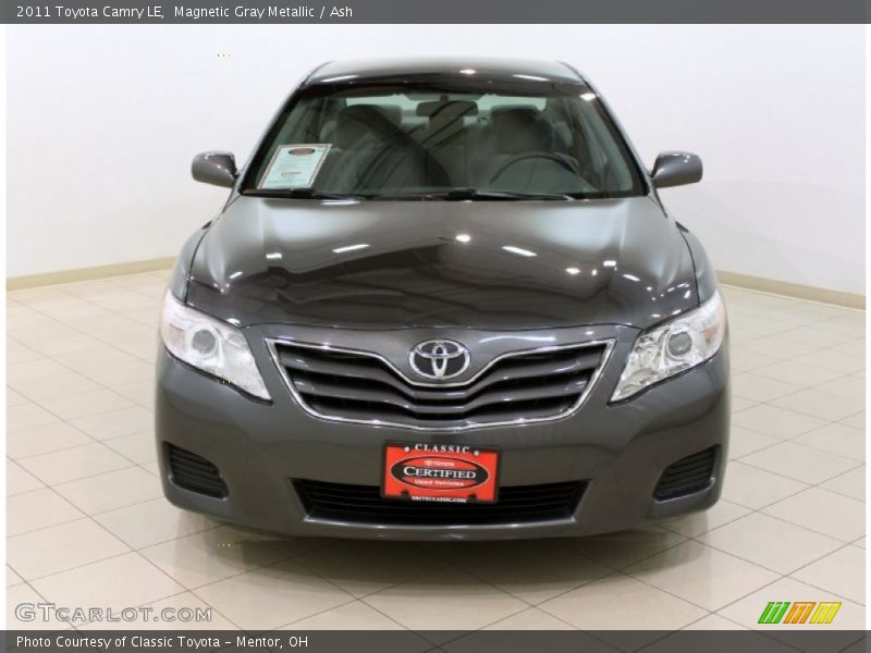 Magnetic Gray Metallic / Ash 2011 Toyota Camry LE
