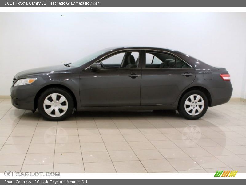 Magnetic Gray Metallic / Ash 2011 Toyota Camry LE