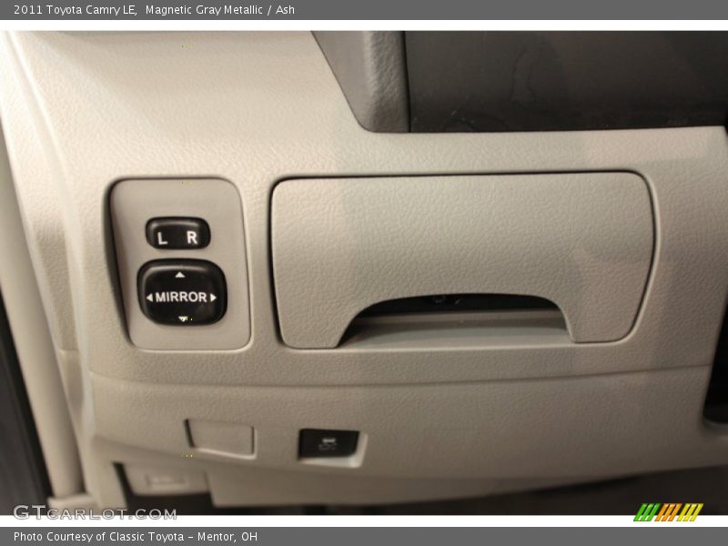 Magnetic Gray Metallic / Ash 2011 Toyota Camry LE