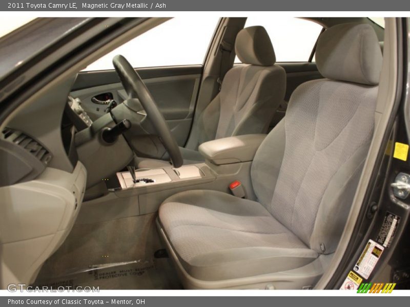 Magnetic Gray Metallic / Ash 2011 Toyota Camry LE