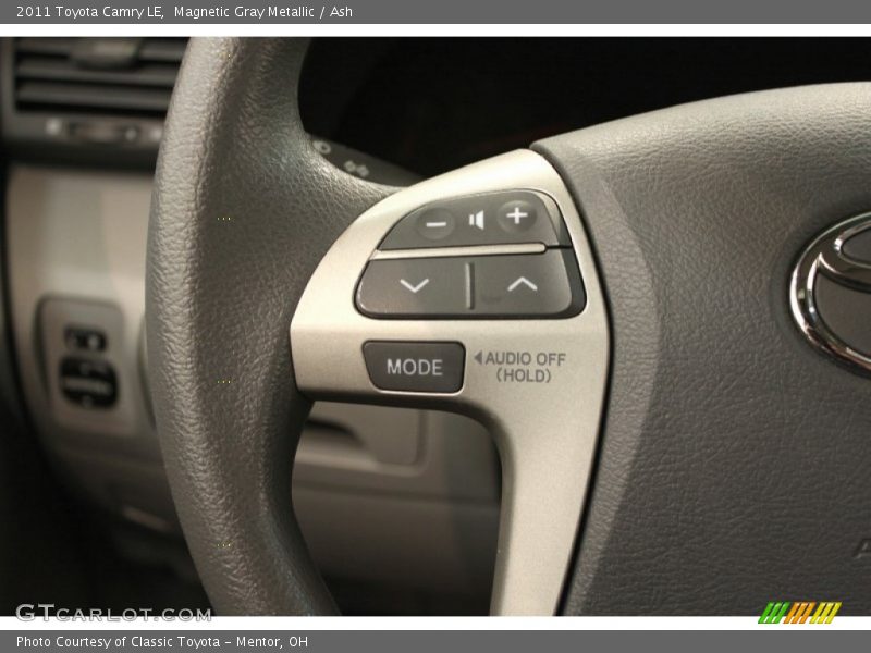 Magnetic Gray Metallic / Ash 2011 Toyota Camry LE