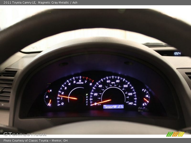 Magnetic Gray Metallic / Ash 2011 Toyota Camry LE