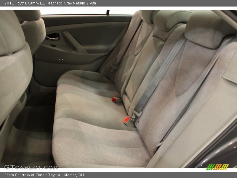 Magnetic Gray Metallic / Ash 2011 Toyota Camry LE