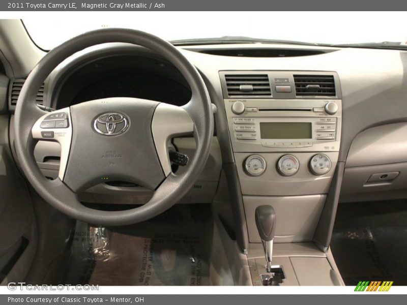 Magnetic Gray Metallic / Ash 2011 Toyota Camry LE