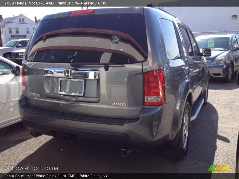 Nimbus Gray Metallic / Gray 2009 Honda Pilot EX-L 4WD