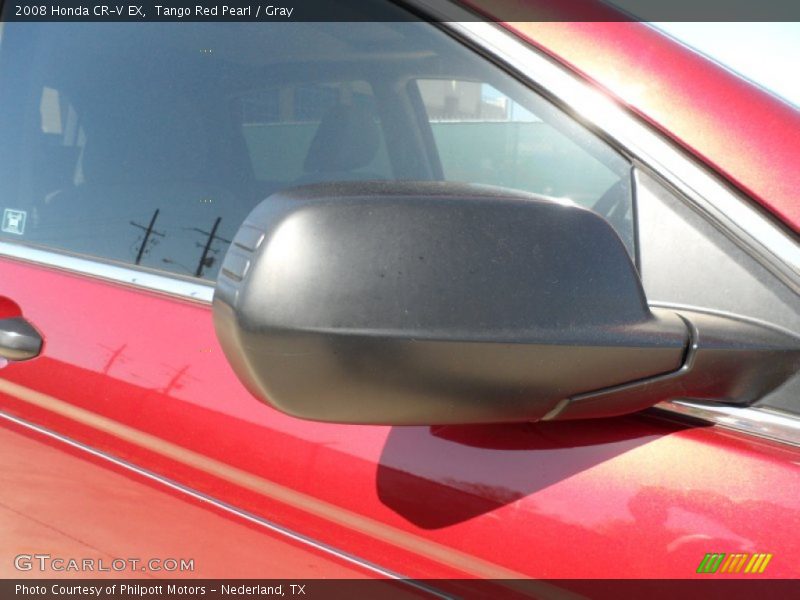 Tango Red Pearl / Gray 2008 Honda CR-V EX