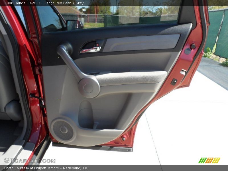 Tango Red Pearl / Gray 2008 Honda CR-V EX