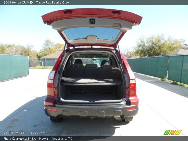 Tango Red Pearl / Gray 2008 Honda CR-V EX