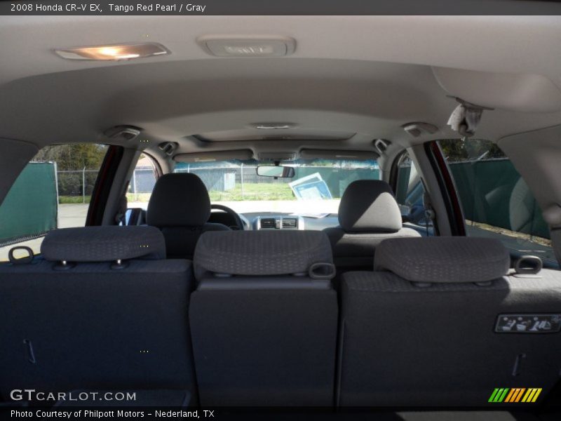 Tango Red Pearl / Gray 2008 Honda CR-V EX