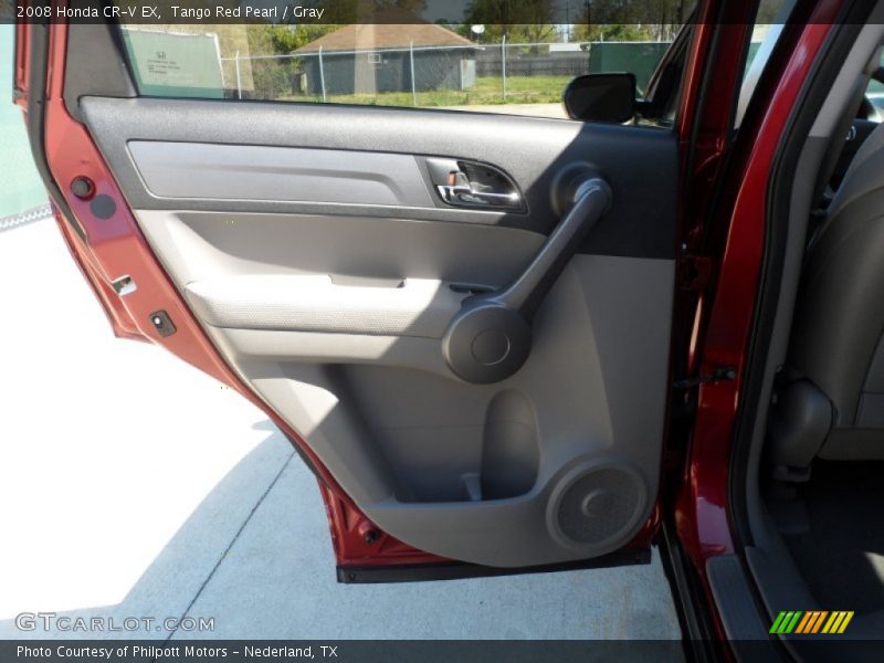 Tango Red Pearl / Gray 2008 Honda CR-V EX