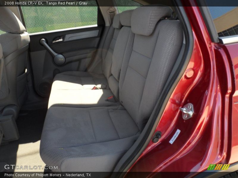 Tango Red Pearl / Gray 2008 Honda CR-V EX