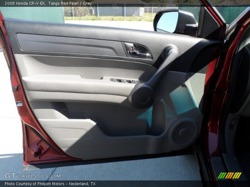 Tango Red Pearl / Gray 2008 Honda CR-V EX