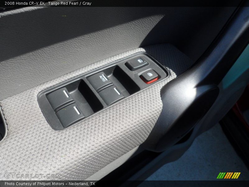 Tango Red Pearl / Gray 2008 Honda CR-V EX