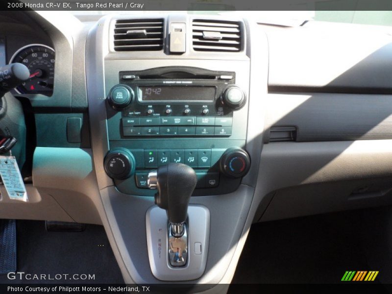 Tango Red Pearl / Gray 2008 Honda CR-V EX