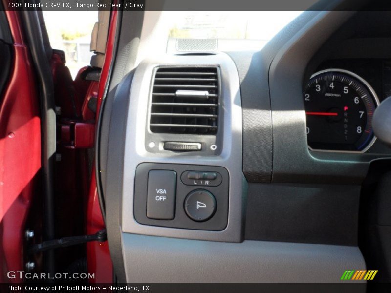 Tango Red Pearl / Gray 2008 Honda CR-V EX