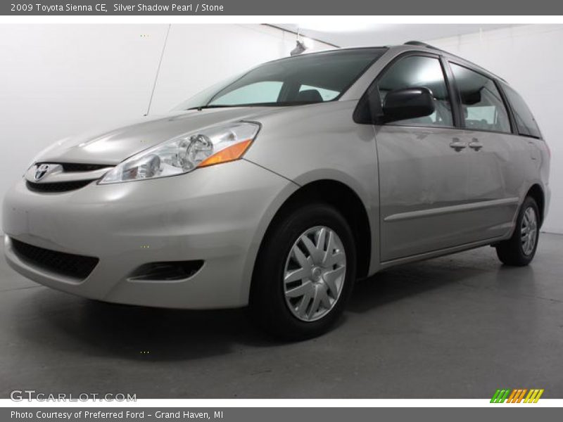 Silver Shadow Pearl / Stone 2009 Toyota Sienna CE