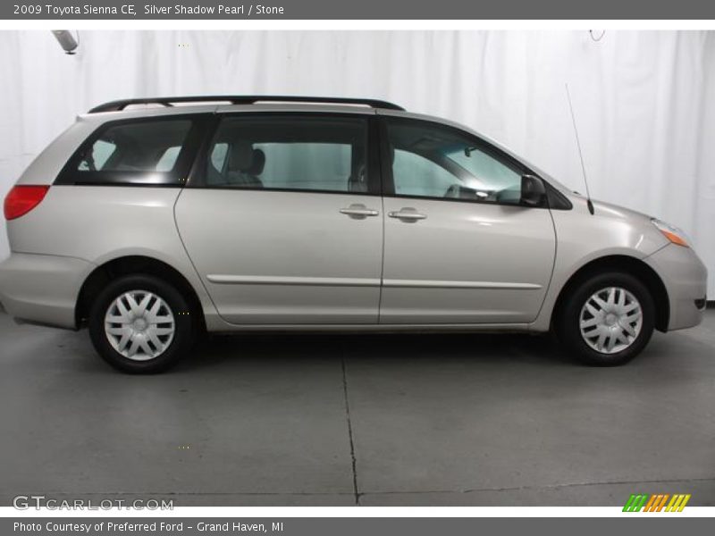 Silver Shadow Pearl / Stone 2009 Toyota Sienna CE