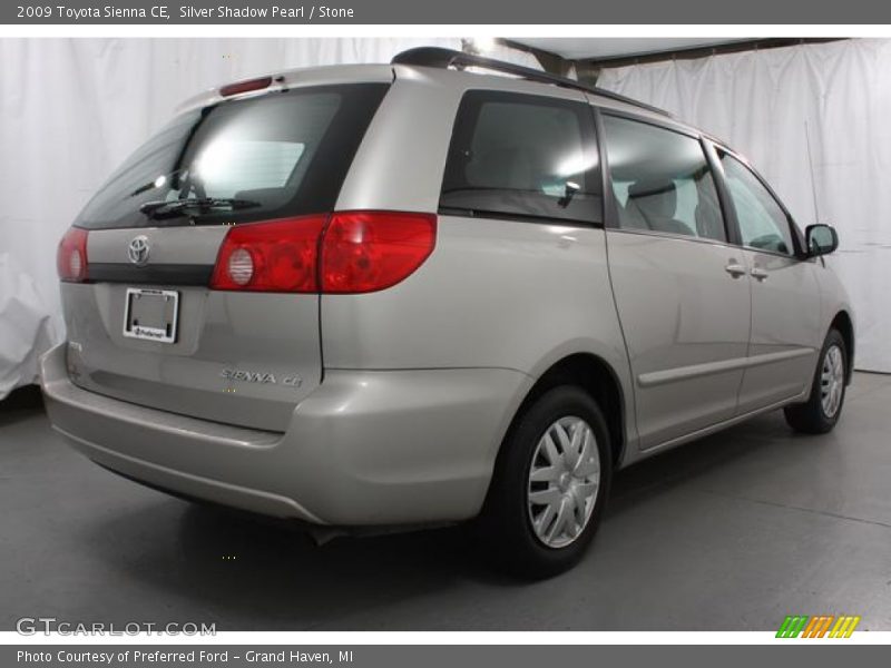 Silver Shadow Pearl / Stone 2009 Toyota Sienna CE