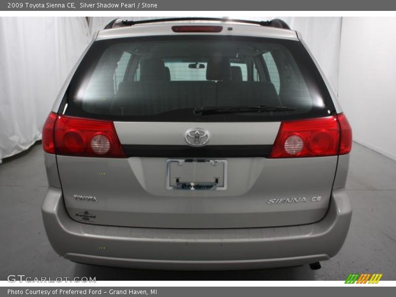 Silver Shadow Pearl / Stone 2009 Toyota Sienna CE