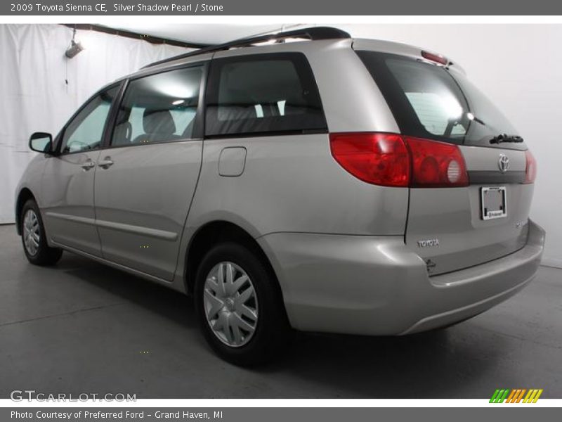 Silver Shadow Pearl / Stone 2009 Toyota Sienna CE