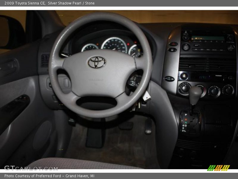 Silver Shadow Pearl / Stone 2009 Toyota Sienna CE