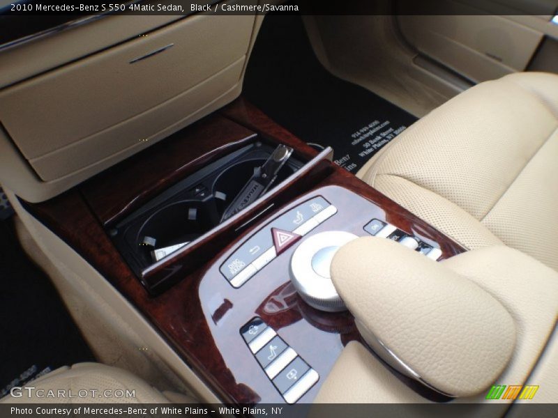 Black / Cashmere/Savanna 2010 Mercedes-Benz S 550 4Matic Sedan