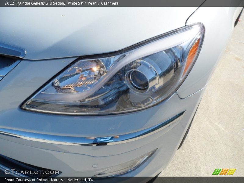 White Satin Pearl / Cashmere 2012 Hyundai Genesis 3.8 Sedan