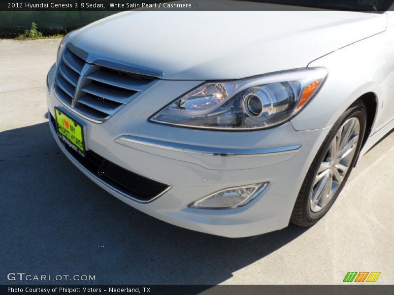 White Satin Pearl / Cashmere 2012 Hyundai Genesis 3.8 Sedan