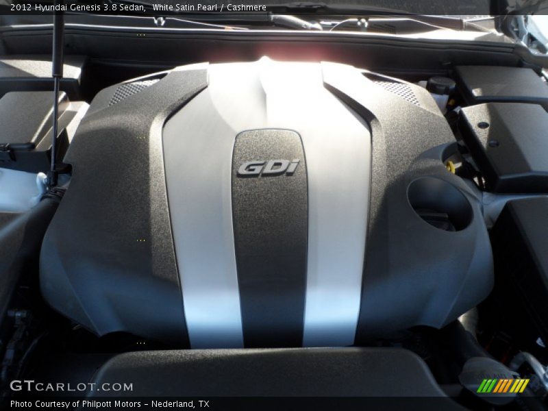 White Satin Pearl / Cashmere 2012 Hyundai Genesis 3.8 Sedan