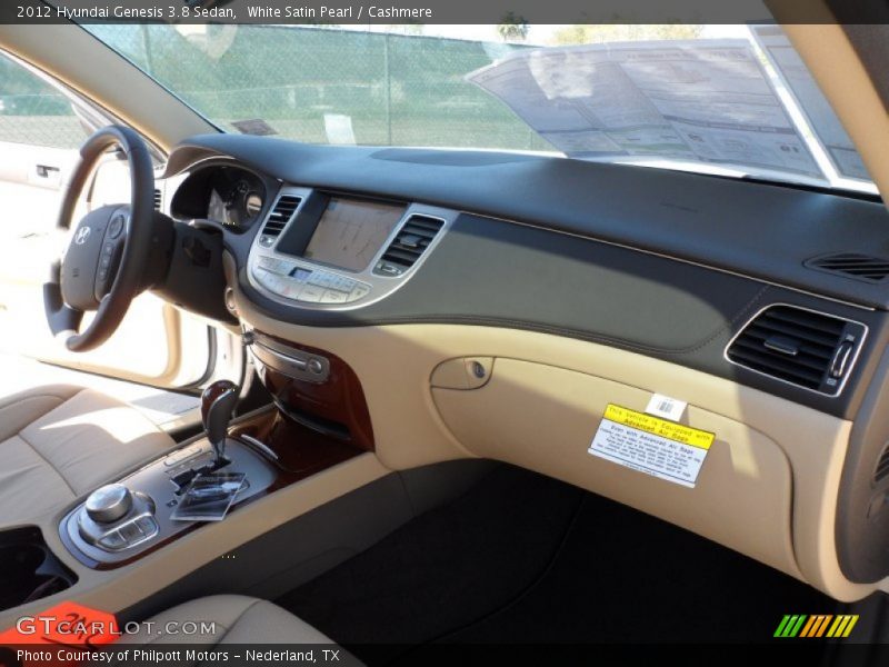White Satin Pearl / Cashmere 2012 Hyundai Genesis 3.8 Sedan