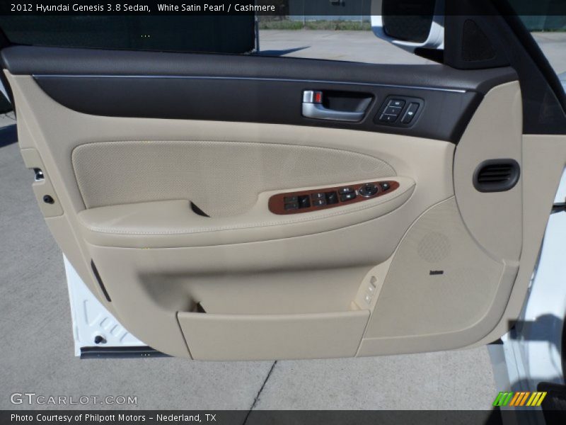 White Satin Pearl / Cashmere 2012 Hyundai Genesis 3.8 Sedan