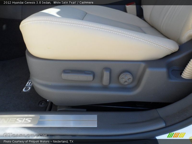White Satin Pearl / Cashmere 2012 Hyundai Genesis 3.8 Sedan