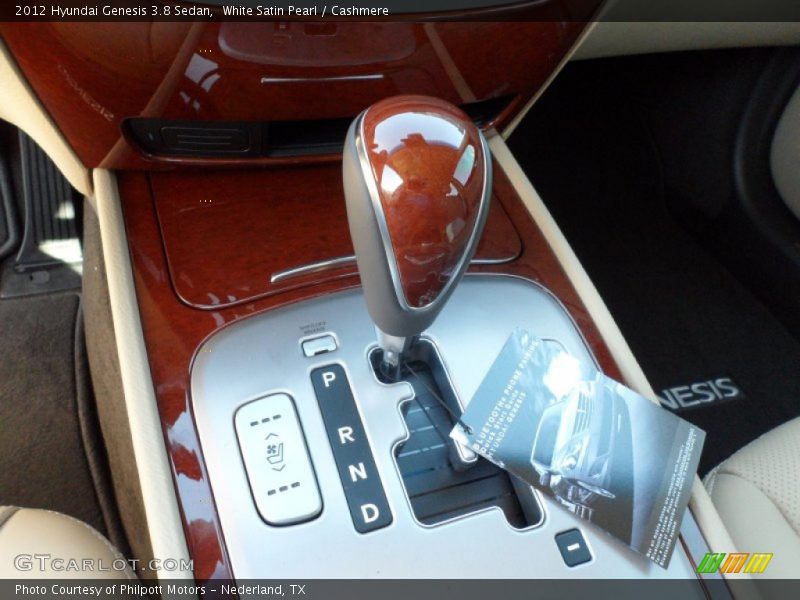 White Satin Pearl / Cashmere 2012 Hyundai Genesis 3.8 Sedan