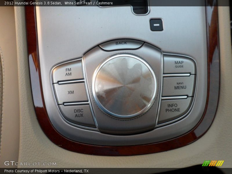 White Satin Pearl / Cashmere 2012 Hyundai Genesis 3.8 Sedan