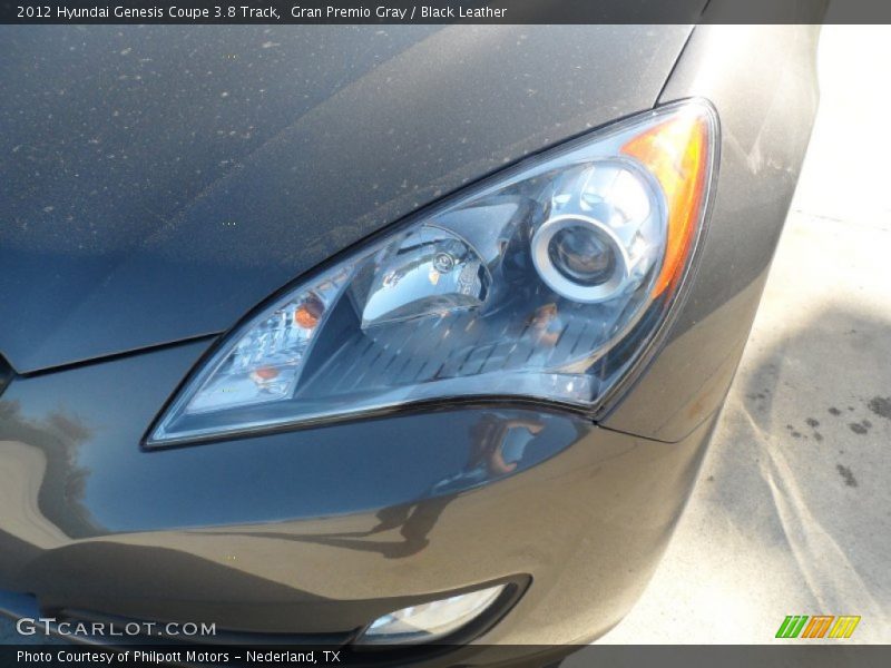 Gran Premio Gray / Black Leather 2012 Hyundai Genesis Coupe 3.8 Track