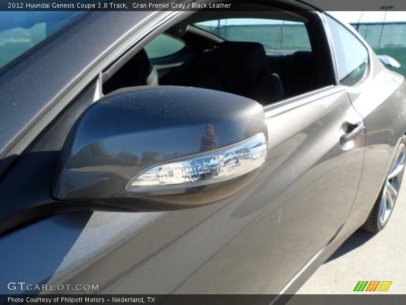 Gran Premio Gray / Black Leather 2012 Hyundai Genesis Coupe 3.8 Track