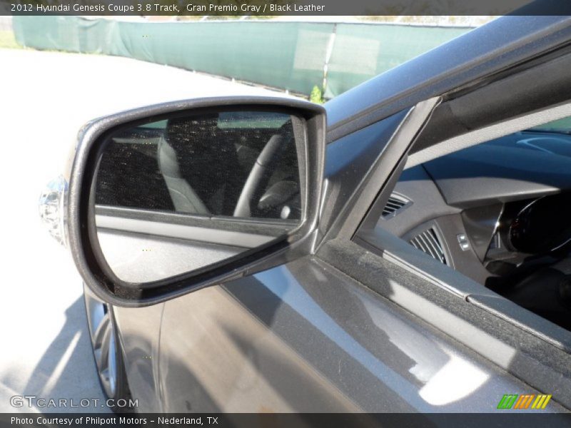 Gran Premio Gray / Black Leather 2012 Hyundai Genesis Coupe 3.8 Track