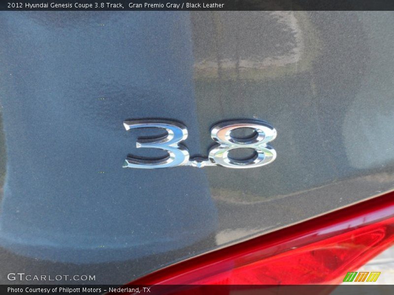 Gran Premio Gray / Black Leather 2012 Hyundai Genesis Coupe 3.8 Track