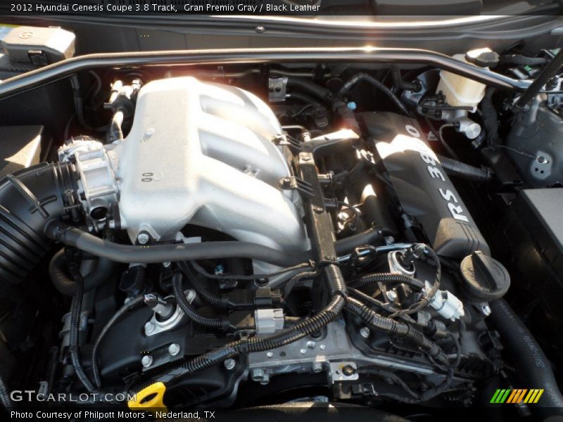 Gran Premio Gray / Black Leather 2012 Hyundai Genesis Coupe 3.8 Track